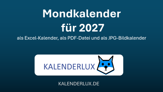 Mondkalender 2027